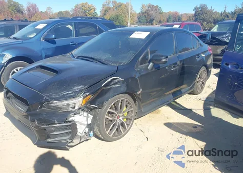 2021 Subaru Wrx Sti из США, поврежденный, VIN JF1VA2S66M9807551